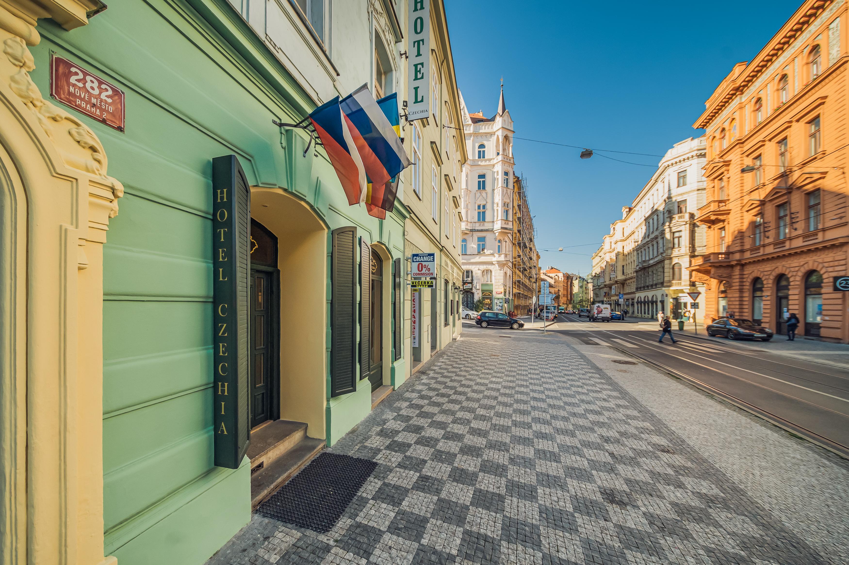 Hotel Czechia Prag Exterior foto